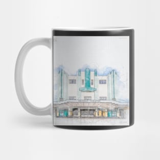 I Love Art Deco Sketch Mug